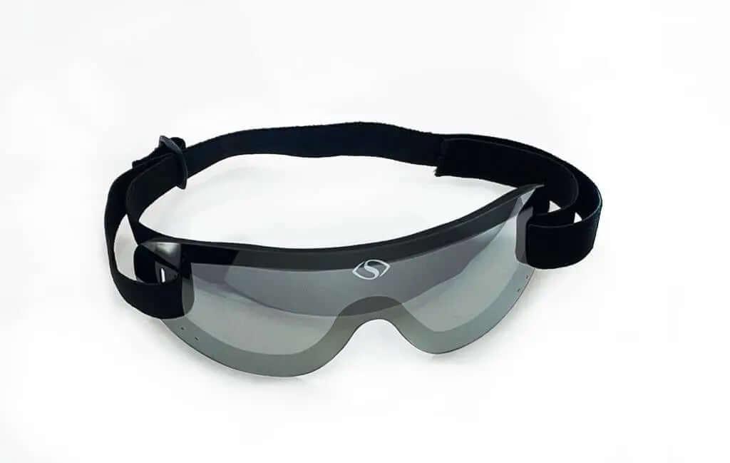Premium Colours - SMALL - 3 Pack Blue Mirror, Violet Mirror, Smoke Silver Mirror Goggles