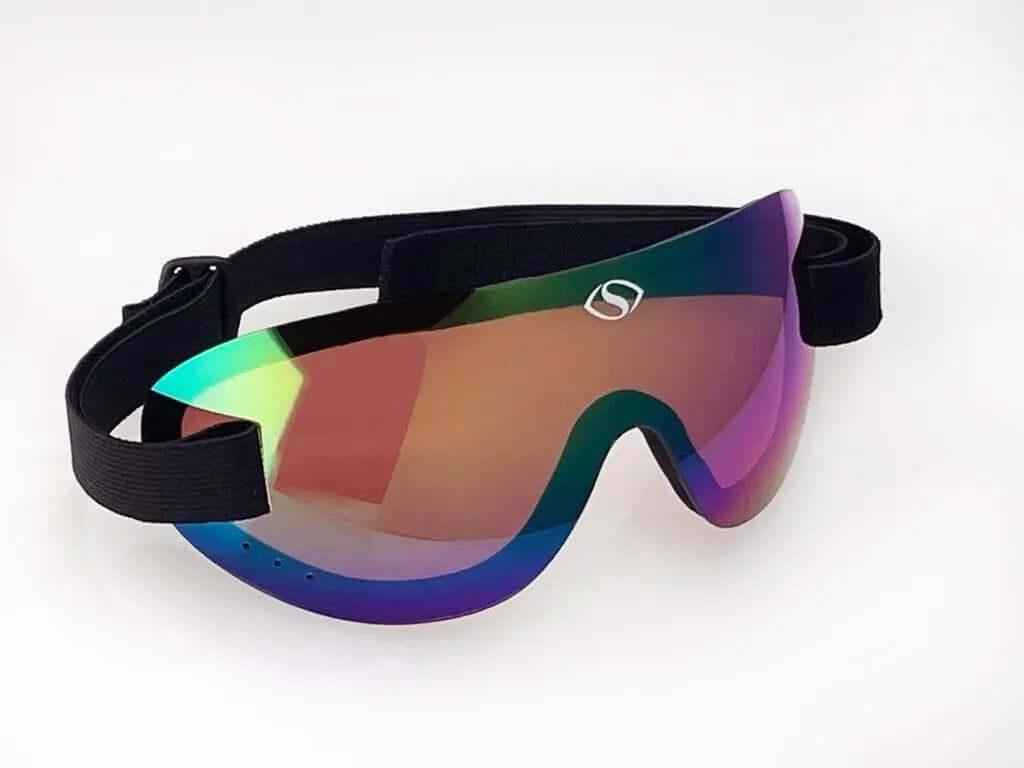 Large Violet Mirror Goggle