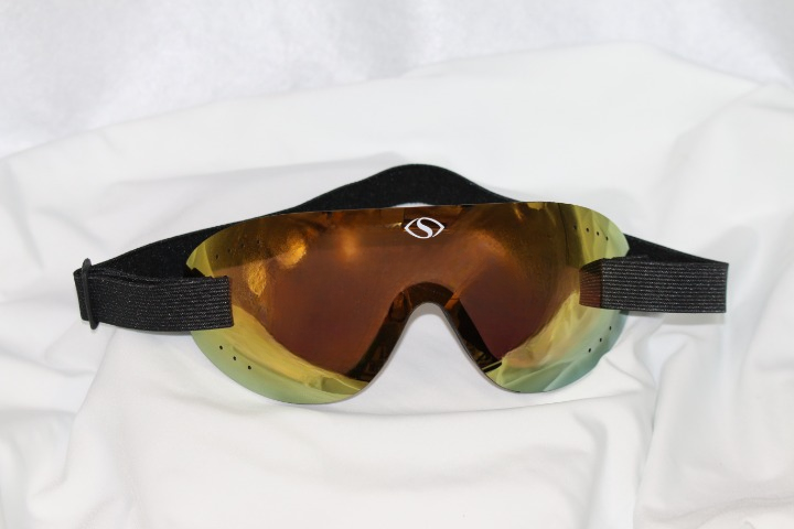 Small Gold Mirror Goggle