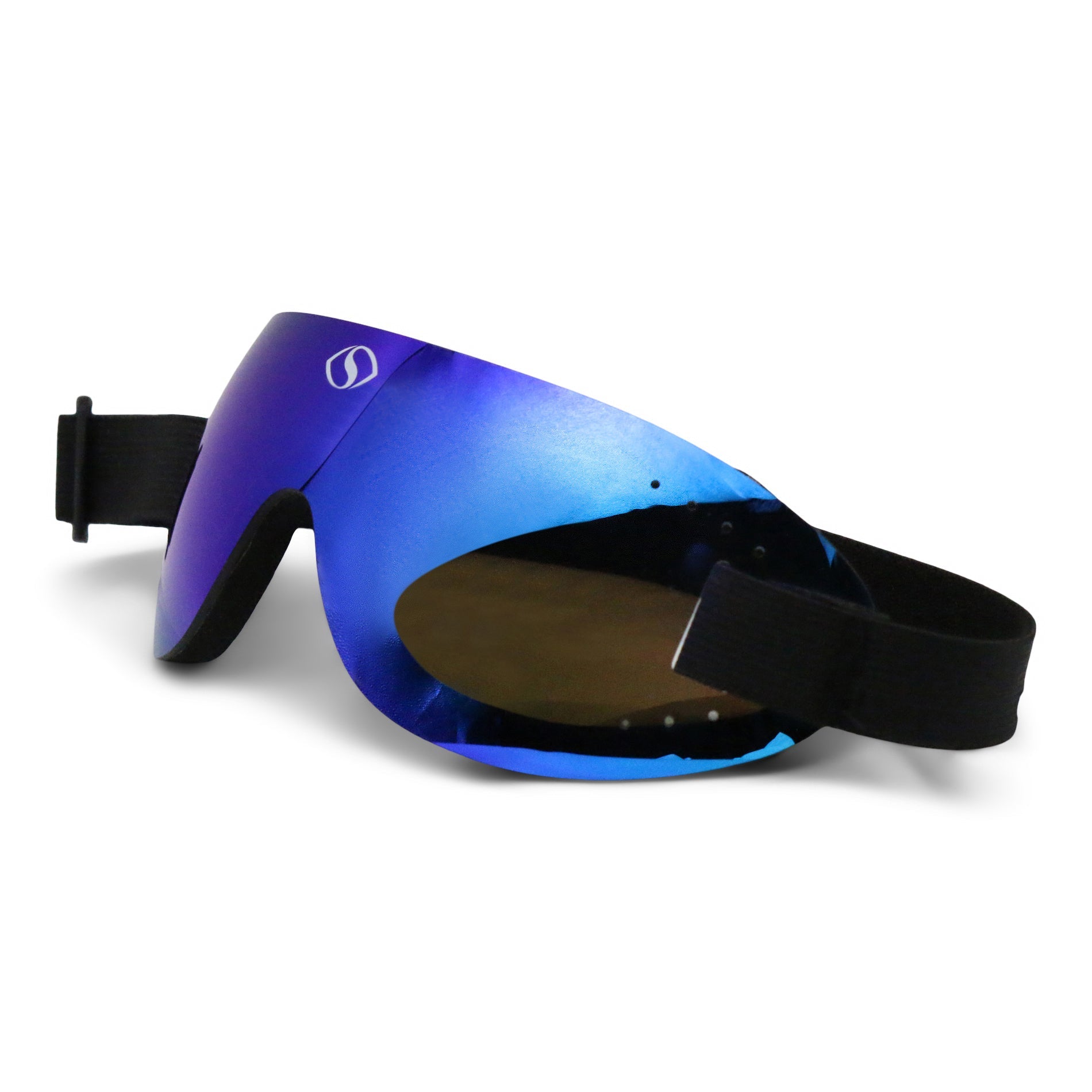 Large Blue Mirror Goggle - Shore Goggles